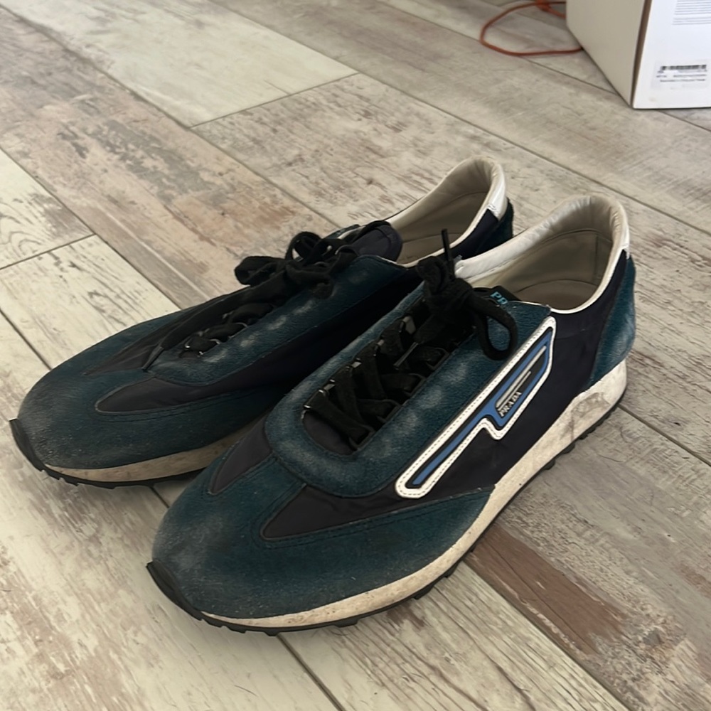 Prada mens casual sneakers